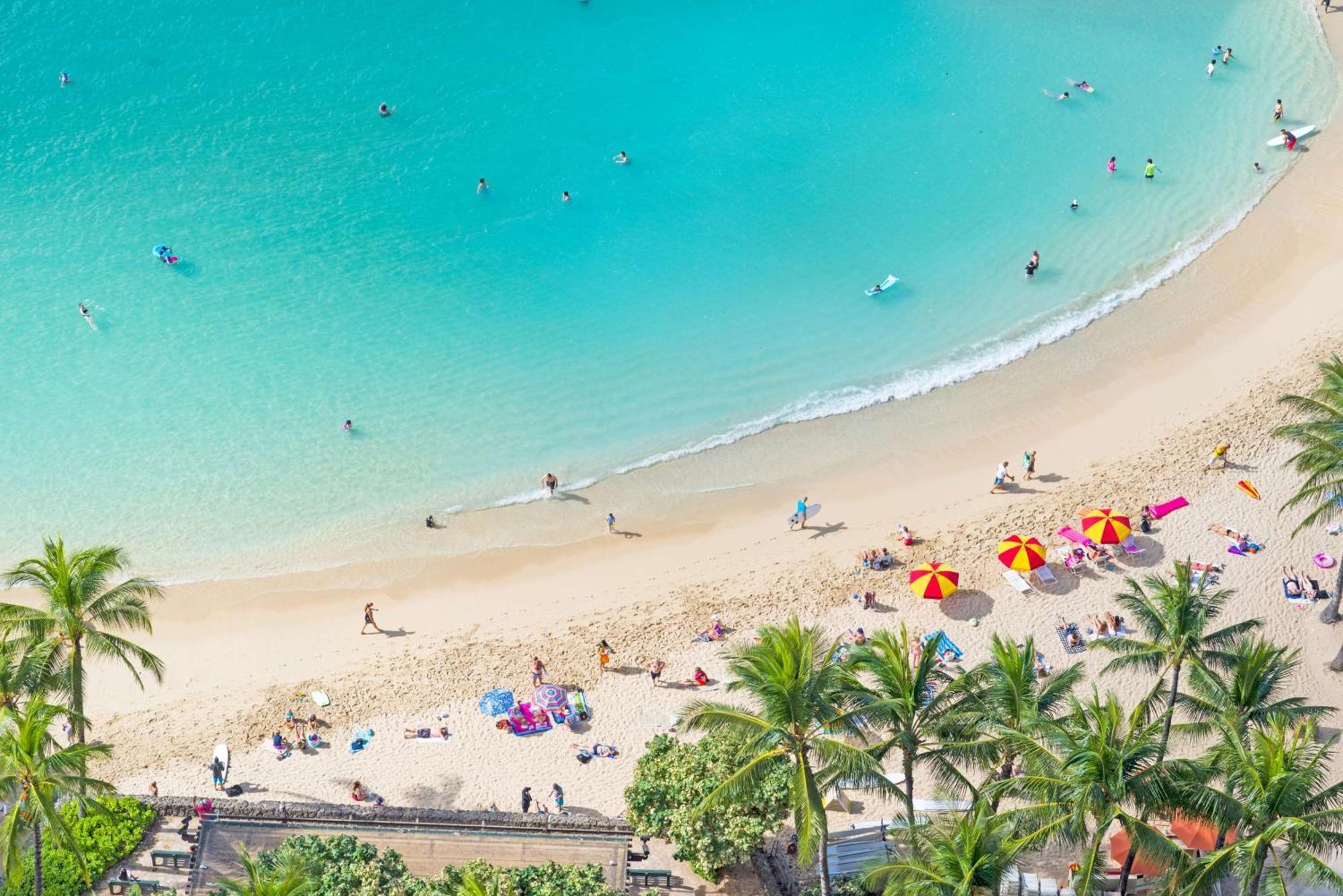 Aston Waikiki Beach Tower Honolulu Exterior photo Waikiki Beach