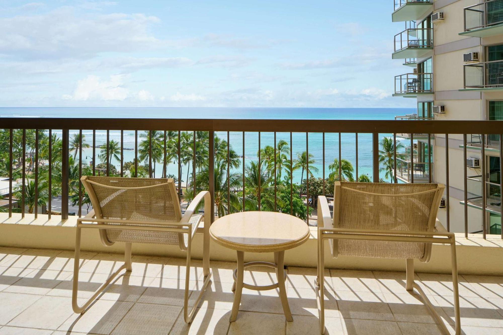 Aston Waikiki Beach Tower Honolulu Exterior photo A typical view from a guest room